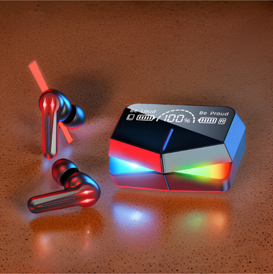 FRONY 23_M28 Truly Wireless Earbuds: Low Latency, HD Calls, 40H Playtime Bluetooth(Multicolor, In the Ear)