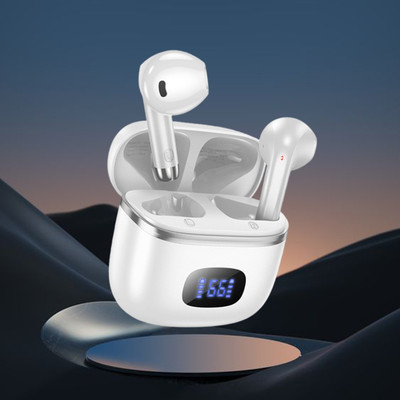 hoco. EQ1 TWS Earbuds With 40 Hours Playtimes and ASAP Charge Bluetooth(White, In the Ear)