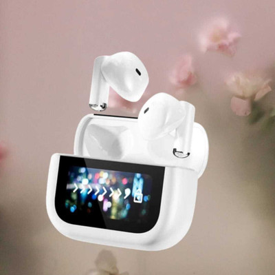 uniexclusive al pods touchscreen pro 3 no ear cushion enc wireless Bluetooth(White, True Wireless)