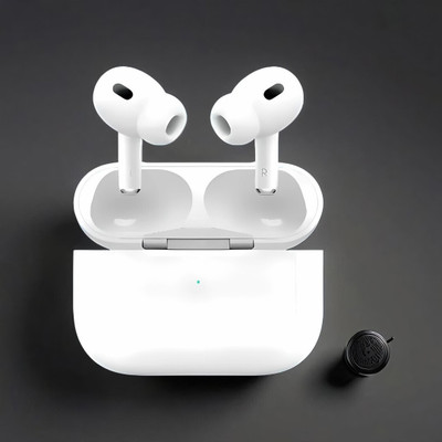 Tedbee Air with Smart Noise Cancel Bluetooth(White, In the Ear)