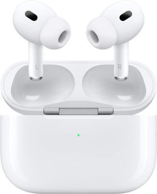antitech AirPod Pro 2 With Wireless Charging Case, ANC Bluetooth (White, True Wireless) Bluetooth(White, True Wireless)