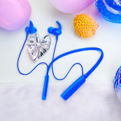 GPQ STORE bluetooth headset .B107 Bluetooth(Blue, In the Ear)