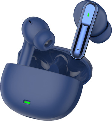snowbudy Wireless In-Ear Bluetooth5.1 Earphones Stereo Sports Gaming with Mic Android iOS Bluetooth Gaming(Blue, True Wireless)