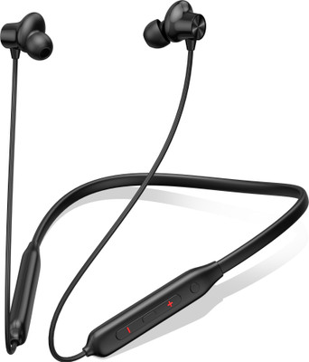 CARRON C2 - MAGNETIC POWER OFF/ON 48Hr Playtime Headphone Neckband Earphone10 Bluetooth(Black, In the Ear)