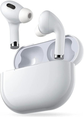 JQVA Earbuds Neo ANC Mic Deep Bass Bluetooth 5.3 Earbuds Bluetooth(White, True Wireless)