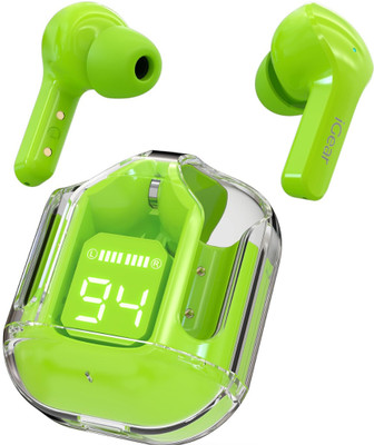 Techio UltraPods Pro TWS Earbud, Bluetooth Earbuds Bluetooth(Green, True Wireless)