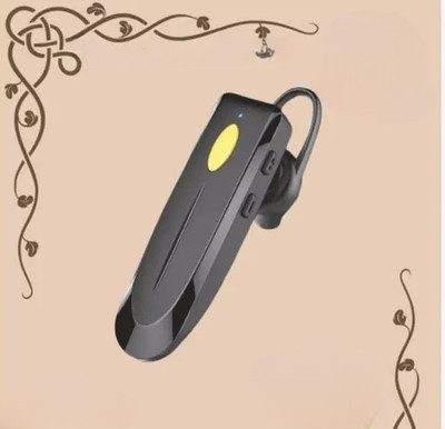 Foxne Point one side single wireless bluetooth with mic Bluetooth(Black, In the Ear)