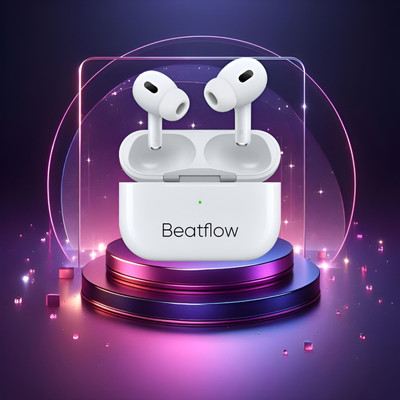 BeatFlow AirpoX Pro 2 Best premium quality -(USB-C) 82 Bluetooth(White, True Wireless)