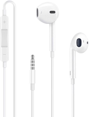 FEND S31 Music Earphone With Mic Compatible With M0T0 E32/G Play/G53/G72/E22i Wired Headset(White, In the Ear)