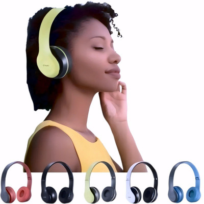 house of common Folding Bluetooth Bass Resonance 360 Audio_Q2 Bluetooth & Wired(Black, On the Ear)