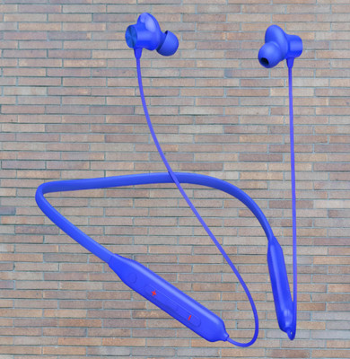 GREE MATT N40 wireless with 40hours playtime High bAss Waterproof,Premium Quality N44 Bluetooth(Blue, In the Ear)