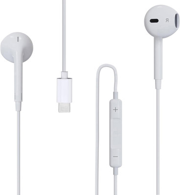 MSNR Original Wired Headphone HIFI Sound Quality Handfree Active Noise Cancelling Bluetooth & Wired Gaming(White, In the Ear)