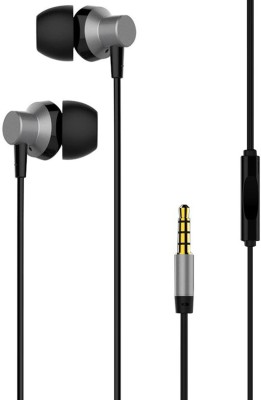 FEND Tune Earphone ZE34 Compatible With VlV0 T2x, High Bass Handsfree Wired Headset(Black, In the Ear)