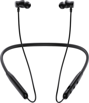 ZPELDORN C-110 Pro Bass Wireless Neckband with Fast Charging and 48Hr Battery5 Bluetooth(Black, In the Ear)