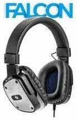 ZEBRONICS Zeb - Falcon Wired without Mic Headset(Black, On the Ear)
