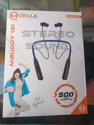 Mobilla MBUDDY 131 Bluetooth(Grey, Green, Blue, In the Ear)