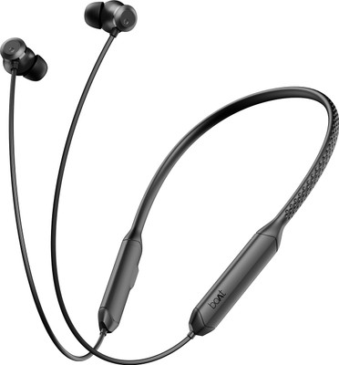 BoAt Rockerz 255 Z Plus W AI ENx Tech Spatial Audio 50HRS Playback Powerbuds Bluetooth Headset Classic Black In The Ear For Rs. 999 78 Deals