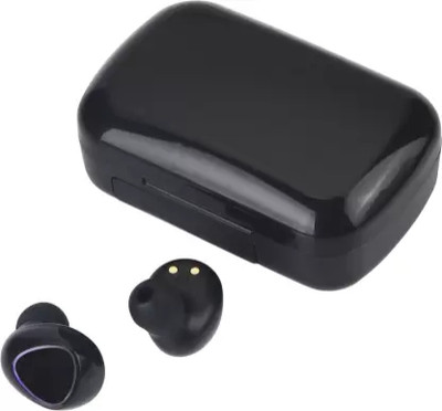 Seashot TWS Bluetooth Earbuds Wireless Earbuds Bluetooth Headset with pawar bank Bluetooth(Black, True Wireless)