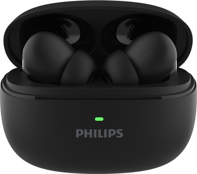 PHILIPS TAT1150BK/94 Bluetooth  (Deep Black, True Wireless) For Rs. 1999 @ 50 %