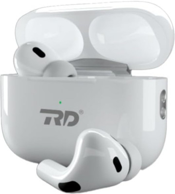 RD WS43 True Wireless Earbuds with Deep Bass, Touch Controls Bluetooth(White, True Wireless)