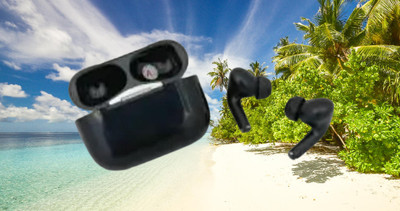 JQVA TWS Elite True Wireless Earbuds with ANC & Mic – Midnight Black Bluetooth(Black, In the Ear)
