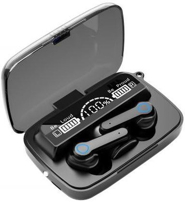 Mayank New Edition TWS M19 Gaming Earbuds Bluetooth5.0 Wireless LED Digital DisplayK21 Bluetooth Gaming(Black, True Wireless)