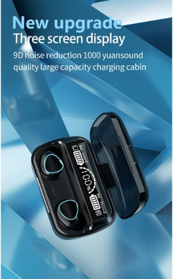 GUGGU UUJ_441M_M10 Wireless Earbuds Bluetooth Headset Bluetooth(Black, True Wireless)