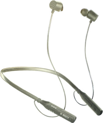 G-Rock Wave 6 Bluetooth(Black, In the Ear)
