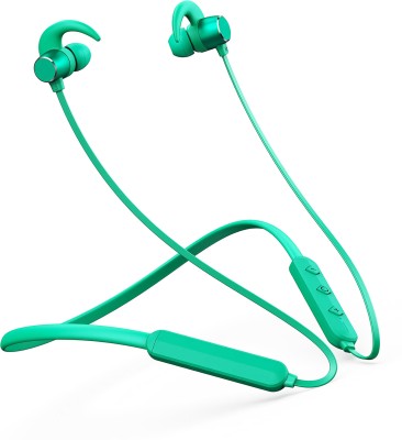 ZTNY Bluetooth Headphone with Mic Hi-fi Bass Stereo Sound for Sports,Gym & Travelling Bluetooth Headset(GREEN, High Sound, Immersive LED Lights, In the Ear)