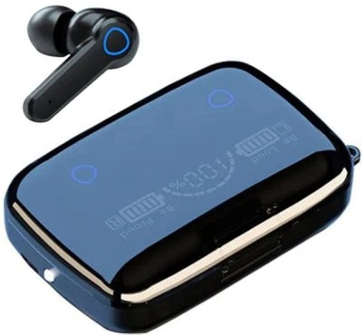 snowbudy TWS Wireless Bluetooth Headphones Noise Cancelling Waterproof 3D Stereo EarbudsB Bluetooth Gaming Headset(Black, True Wireless)