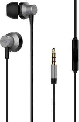 Helo Kuki ZE34 Compatible With M0T0 E22 Crystal Clear Mic,High Bass Sound Quality Wired Headset(Black, In the Ear)