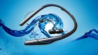 GREE MATT Waterproof Bluetooth wireless neckband earphone with High bass B48 Bluetooth Headset(Black, In the Ear)