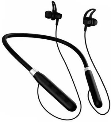 INVICTO D33X bluetooth wireless in ear earphone headset with mic upto 8hrs playtime Bluetooth(Black, In the Ear)