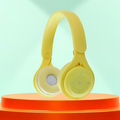 GUGGU Wireless Headphone Support Mic & AUX/SDCard Connectivity Bluetooth HeadphoneK415 Bluetooth(Multicolor, On the Ear)