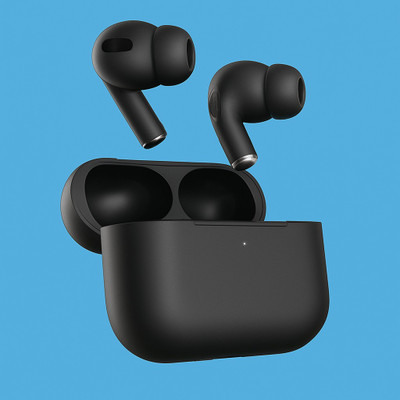 Wingster Airpods Pro Black TWS Bluetooth Earbuds, True Wireless Headphone F10 Bluetooth Bluetooth(Black, In the Ear)