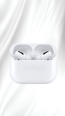 SAIBABA AirRode Pro-2nd generation k40 with Adaptive Audio-(USB-C) Bluetooth(White, True Wireless)