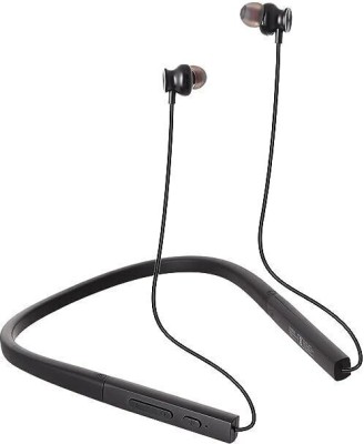 Baani Audio BN205 in Ear 5.3 Bluetooth Neckband with Mic & Low latency for Gaming Feature Bluetooth Headset(Black, In the Ear)