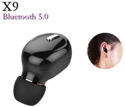 GUGGU A131_M9 Mini 5.0 Bluetooth Headset with Mic Sports Earbuds Bluetooth Headset Bluetooth Headset(Multicolor, In the Ear)