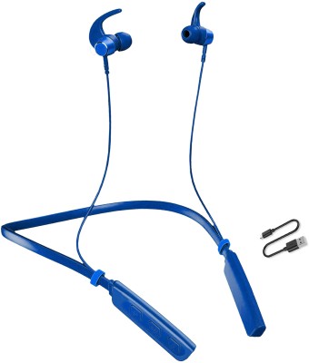 ZTNY Wireless Earphone Sweatproof Running Outdoor Sports Neckband Bluetooth Headset(Blue, In the Ear)