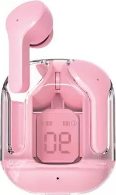 NKPR Newly Design UltraPods Buds ,Charging Case ,Sensor Touch 160 Bluetooth(Pink, True Wireless)