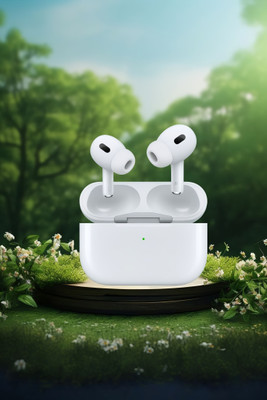 Morxt Airpodx pro True Wireless in Ear Earbuds with 12H Playtime Bluetooth Bluetooth(White, On the Ear)