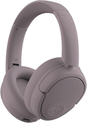 Jlab JBuds LUX ANC Active Noise Cancelling, 70Hr Playtime, Multi Connect Bluetooth(Mauve, On the Ear)