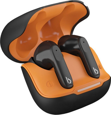 BERTH X-20 Bluetooth 5.4 Wireless Earbuds with Fast Charging 40Hrs Playtime Bluetooth(Black, True Wireless)