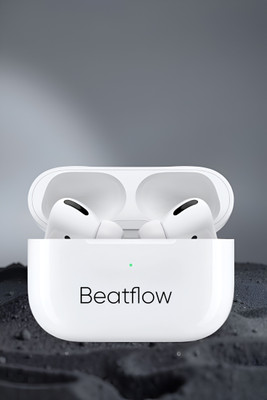 BeatFlow Earbuds Pro With 24H Playback T213 Bluetooth(White, In the Ear)