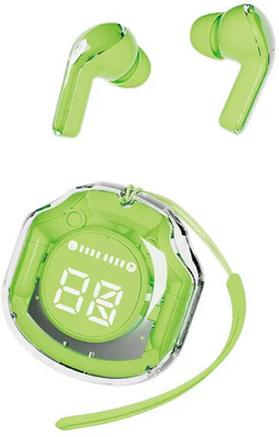 COREGENIX Ultrapods pro TWS with BT5.3, 25hrs Playtime, Low Latency, High Performance Bluetooth(Green, True Wireless)