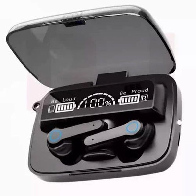 MIDAIR M19 Bluetooth 5.1 Wireless Earbuds Touch Waterproof IP7X LED Digital Display Bluetooth(Black, In the Ear)