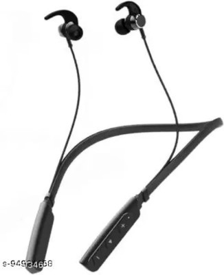 STROMBUCKS Neckband HD Sound With ASAP charging Bluetooth Headset (Black, In the Ear) Bluetooth Headset(Black, In the Ear)