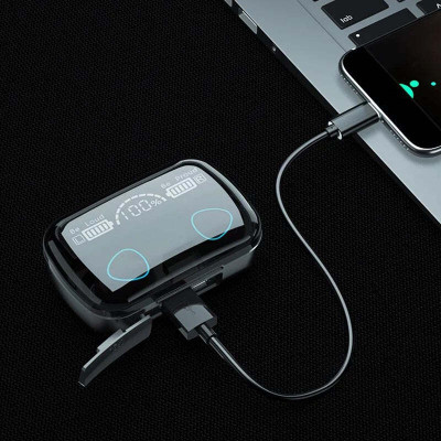 Aky M10 Bluetooth Gaming(Black, True Wireless)