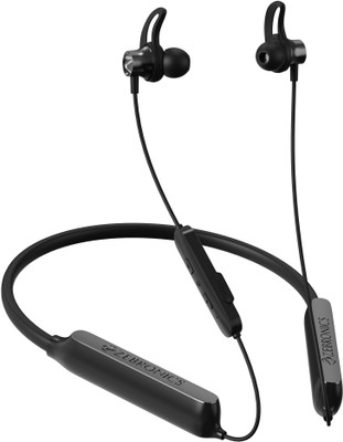 ZEBRONICS Zeb Yoga 6 Bluetooth Neckband With 160* H Playback, Voice Assistance Support. Bluetooth(Black, In the Ear)