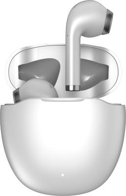 IAIR Bluetooth Ozo TWS In-Ear Wireless Earbuds with Rich Bass and Mic(White) Bluetooth(White, True Wireless)